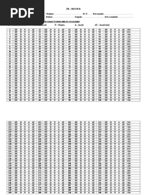 Foaie Raspuns Neo Pi R Pdf