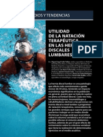 Utilidad de la natación terapéutica en las hernias discales lumbares