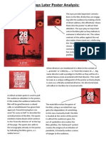 28 Days Later Poster Analysis