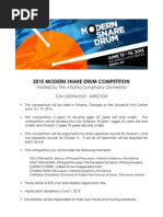 Download 2015 Modern Snare Drum Competition by Tom Sherwood SN255185229 doc pdf