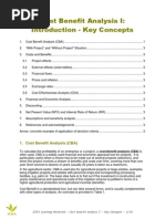 Cost Benefit Analysis 1-Key Concepts (New)