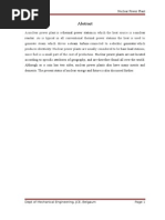 Download Nuclear Power Plant Seminar Report by Syed Shahabedeen SN255190520 doc pdf