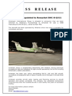 Press Release: Airstream Appointed To Remarket DHC-8-Q311