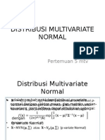 DISTRIBUSI Multivariate Normal