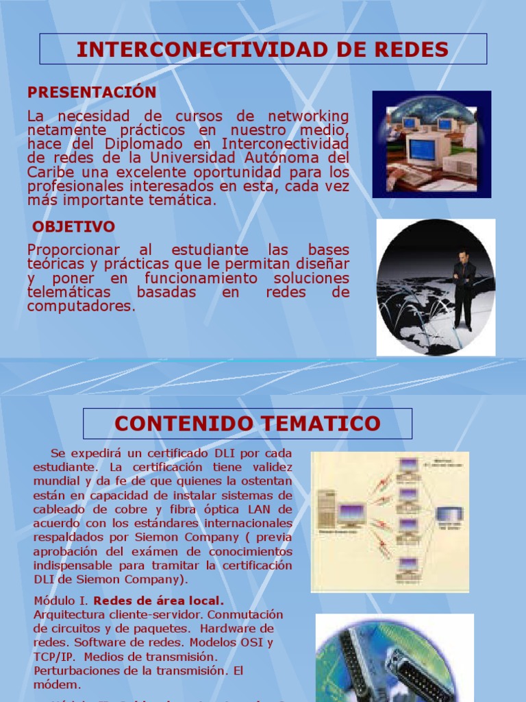 Diplomado en Interconectividad de Redes | PDF | Red de área amplia ...
