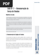 AlunoAula Nº 7 – Remuneração Da Força de Vendas