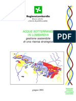 Acque Sotterranee in Lombardia