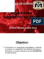 Hematologia. Hemostasia y Coagulación Sanguínea 1