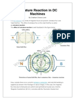 Armature Reaction in DC Machines