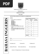 Exam Form 1 English PT3 Format  Leopard  Jaguar