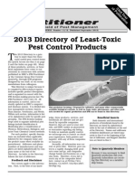 Directory of Least Toxic Pest Control Products Gardening Guidebook