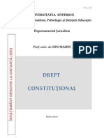 Suport CURS ORDINEA CONSTITUTIONALA IN CONTEXTUL INTEGRARII EUROATLANTICE 2014-2015