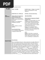 Lesson Plan Cotton Ball Vs Sandpaper Words | PDF