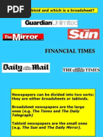 Tabloid Newspaper Layout Guide | PDF | Newspapers | Newspaper Publishing