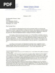 Sen. Ron Johnson letter