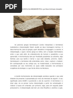 A Origem Etimológica Da Hermenêutica