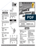 Examen 08 de CTA ciclo verano 2015