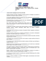 Atividade Direito Constitucional Economico 1