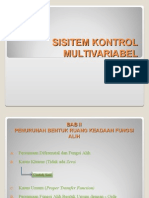 SIstem Kontrol Multivariabel - Canonical Controller