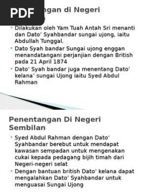 Penentangan Di Negeri Sembilan Pdf