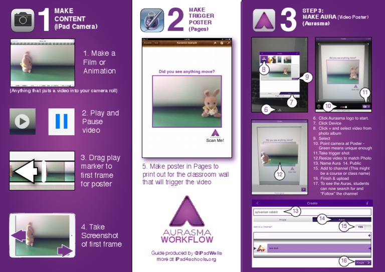 Create Video Posters with Aurasma | PDF | Games & Activities ...