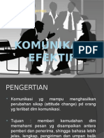 KOMUNIKASI EFEKTIF