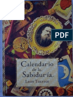 Calendario de la sabiduria -León Tolstoi