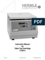 HermleZ200A Instruction - Manual PDF