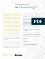 High Pressure Processing of Food