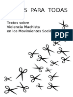 Violencia a Machista en Movimientos Sociales.