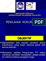 Panduan Penilaian Kokurikulum