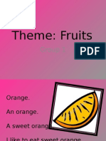  Fruits