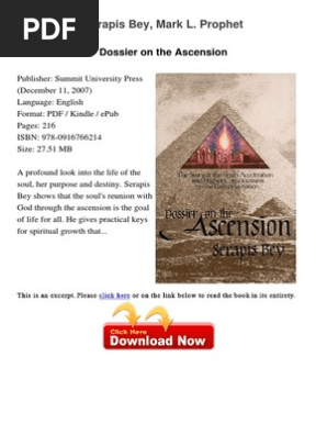 Dossier On The Ascension Serapis Bey 41979152 Soul - 