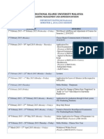 Important Dates (Students) Sem 2 2014-2015_all Students