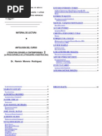 Antología de La Literatura Española Contemporánea