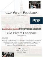 Cca Feedback