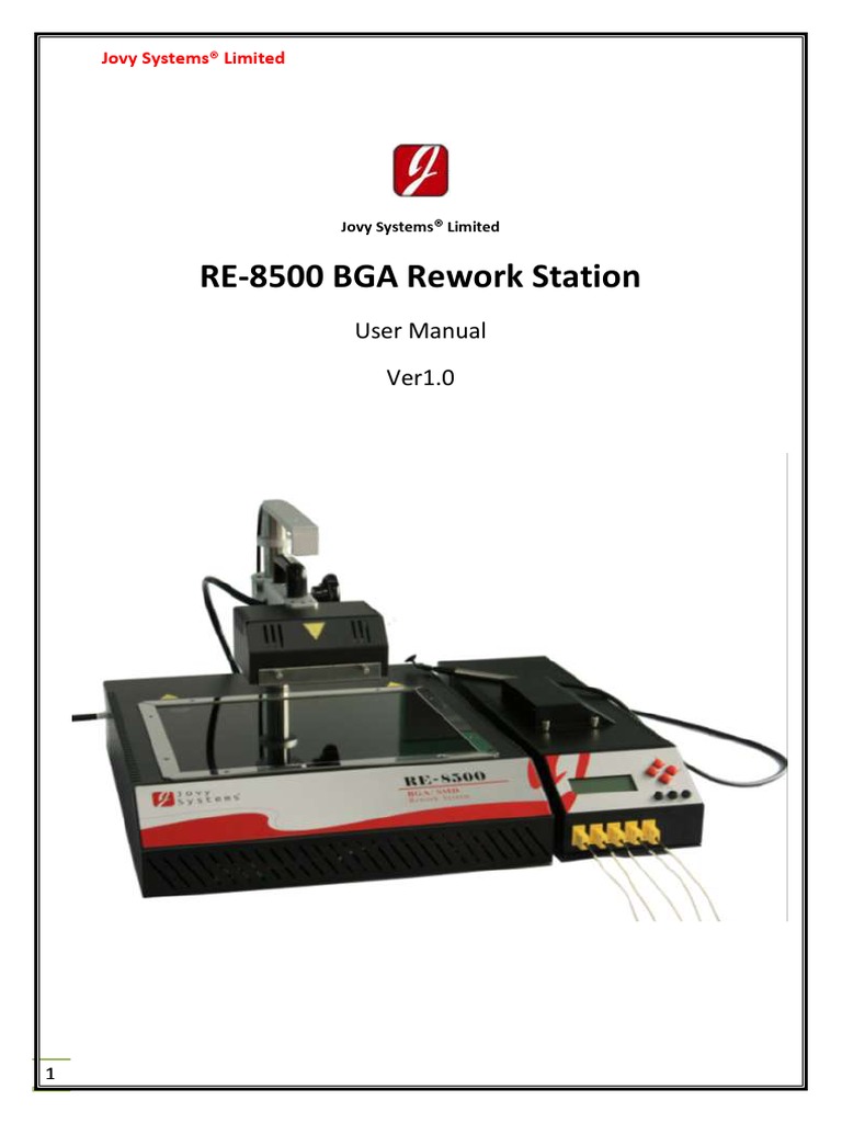 Jovy Re8500 | PDF | Microsoft Windows | Electrical Connector