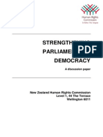 Strengthening Parliamentary Democracy Final 17June11