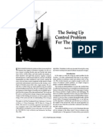 The Swing Up Control Problem For Acrobot