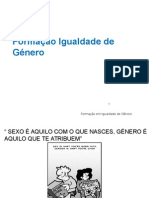 Formação Igualdade de Género