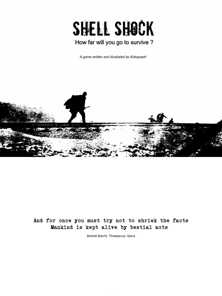Shell Shock - What Will You Do To Survive? | PDF