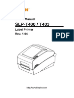 SLP T400 English