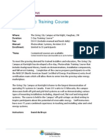 PV 5D Course Description - Outline - Outcomes 2014 - 1