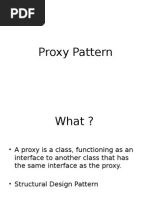 Proxy Design Pattern