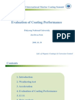Evaluation of Coating Performance
