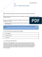 u1l4 online documents worksheet - mathew maj