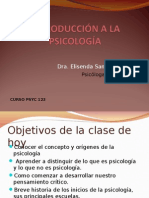 Curso PSYC 123-Introdccion