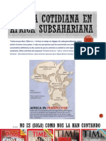 5. Curso África 2014. Sesión 5. La vida cotidiana en África subsahariana. 