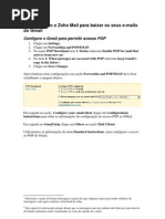 Zoho Mail - Guia do usuário