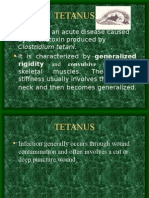 Tetanus